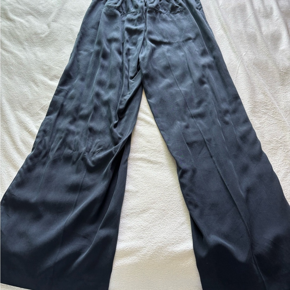 Banana Republic Wide Leg Pants in Blue
